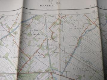 7 G Hoogezand Kolham Martenshoek Harkstede Plattegrond 1962 beschikbaar voor biedingen