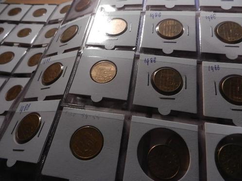 5 gulden munten  vanaf 1988 tot 2001   en    Wk vijfje, Postzegels en Munten, Munten | Nederland, Losse munt, 5 gulden, Koningin Beatrix