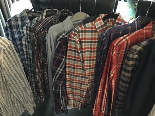 Volle zak met heren merk overhemden - igst. - een koopje!, Kleding | Heren, Overhemden, Zo goed als nieuw, Halswijdte 39/40 (M)