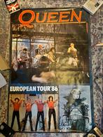 Queen super poster European Tour ‘86 unofficial, Verzamelen, Poster, Artwork of Schilderij, Zo goed als nieuw, Verzenden