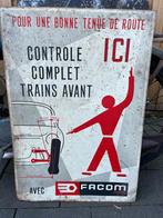 Facom blikken reclame uitlijning, Ophalen of Verzenden, Gebruikt, Reclamebord