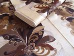 Vintage stof / Giltex of London / retro stof, Overige materialen, 120 cm of meer, Beige, Ophalen of Verzenden