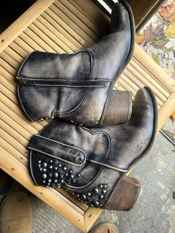 Vera Gomma Leren Laarzen Maat 39 beschikbaar voor biedingen