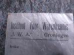 Instituut voor Warenkennis zakjes div. specerijen en rijst, Ophalen of Verzenden