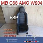 C63 AMG stoel leer elektrisch Mercedes C Klasse 2007-2014 63, Auto-onderdelen, Interieur en Bekleding, Gebruikt, Ophalen of Verzenden