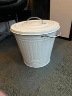 Prullenbak, Ophalen, Zo goed als nieuw, Metaal, Minder dan 50 cm