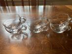 Copier Leerdam desigh fruitglazen B & B, Ophalen of Verzenden, Glas, Overige stijlen, Glas of Glazen
