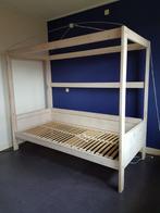 Lifetime bed met lade en hemel opbouw, Ophalen, 85 tot 100 cm, Gebruikt, Matras