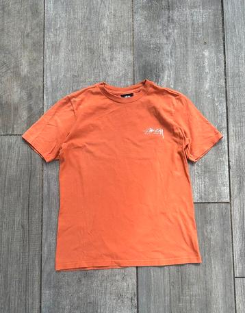 Stüssy T-shirt – Oranje | Herenmaat XS beschikbaar voor biedingen