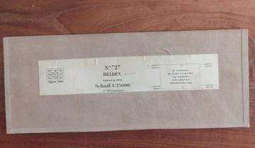727 stafkaart uit 1945 WO II (!) van Helden Nijken Strubbe beschikbaar voor biedingen