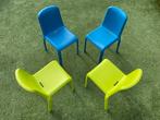 4 Pedrali Snow Stoelen, Tuin en Terras, Tuinstoelen, Ophalen, Zo goed als nieuw, Kunststof