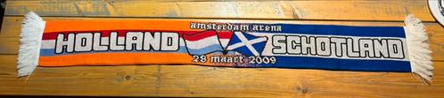 Sjaal Nederland-Schotland/Schotland-Nederland, Verzamelen, Sportartikelen en Voetbal, Zo goed als nieuw, Vaantje of Sjaal, Ophalen of Verzenden