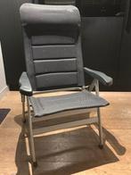 Crespo de Luxe Campingstoel met Voetenbank, Caravans en Kamperen, Kampeermeubelen, Ophalen, Zo goed als nieuw, Campingstoel