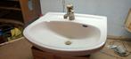 Wastafel met Grohe kraan, Ophalen, Gebruikt, 50 tot 100 cm, Minder dan 100 cm