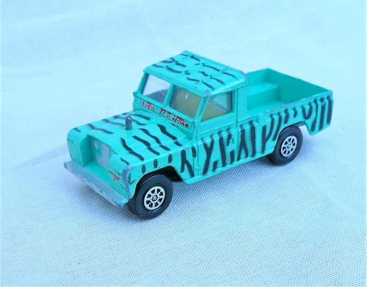 Corgi Toy Landrover 109 pick up safari schaal 1/43., Hobby en Vrije tijd, Modelauto's | 1:43, Gebruikt, Auto, Corgi, Ophalen of Verzenden