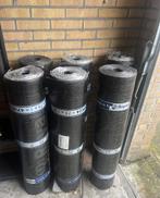 6 Rollen Royalgum Bitumen dakbedekking bicom 470K24 7,5x1m, Doe-het-zelf en Verbouw, Ophalen, Overige materialen, Zwart, Nieuw