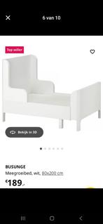 Meegroeibed let op de roze variant!, Ophalen, Gebruikt, 100 cm of meer, Matras