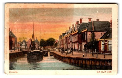 Harlingen, Noordijs. Militair Verzonden, Verzamelen, Ansichtkaarten | Nederland, Gelopen, Friesland, Voor 1920, Verzenden