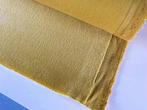 Lancier Mohair Superieur; geel;, restant wollen meubelstof, Wol, 120 cm of meer, Geel, Nieuw