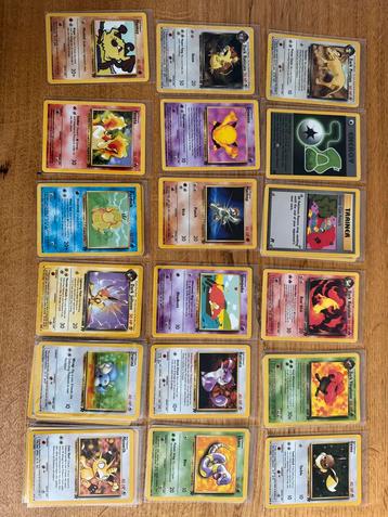 Gezocht: Pokemon kaarten rocket serie beschikbaar voor biedingen