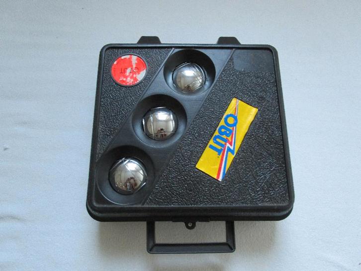 8 Obut jeu de boules ballen in koffertje, Hobby en Vrije tijd, Gezelschapsspellen | Overige, Gebruikt, Ophalen of Verzenden