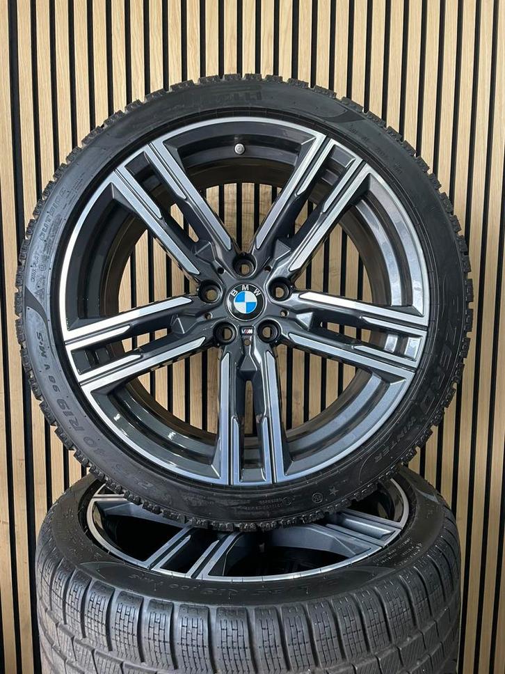 Org. 19” BMW 727M 5 8 G30 G31 G14 G15 Winterbanden Winterset, Auto-onderdelen, Banden en Velgen, Banden en Velgen, Winterbanden
