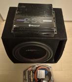 Auto subwoofer en versterker, Ophalen