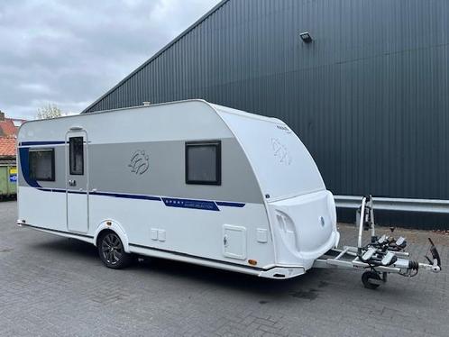Knaus Sport Silver Selection 500 FU Incl. Mover + fietsenrek, Caravans en Kamperen, Caravans, Bedrijf, 1000 - 1250 kg, Knaus, 7 tot 8 meter