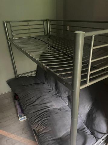 Hoogslaper/stapelbed Aluminium beschikbaar voor biedingen