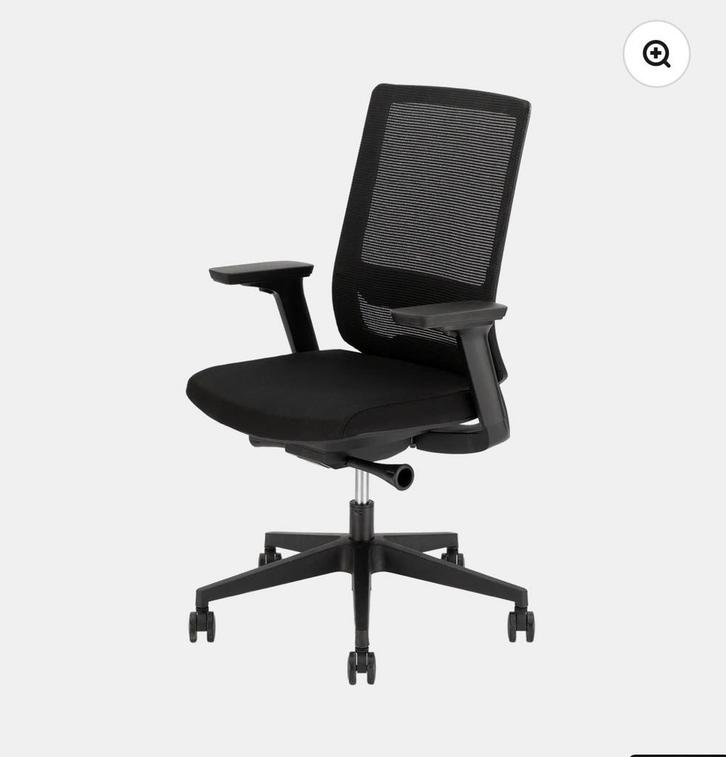 Ergonomisch, verstelbare bureaustoel, Huis en Inrichting, Bureaustoelen, Nieuw, Bureaustoel, Zwart, Ergonomisch, Ophalen