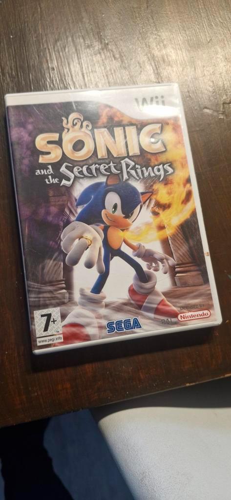 Sonic and the Secret Rings - Wii, Spelcomputers en Games, Games | Nintendo Wii, Gebruikt, Avontuur en Actie, 1 speler, Vanaf 7 jaar