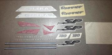 Gilera Runner Stickerset | Rood Zilver beschikbaar voor biedingen