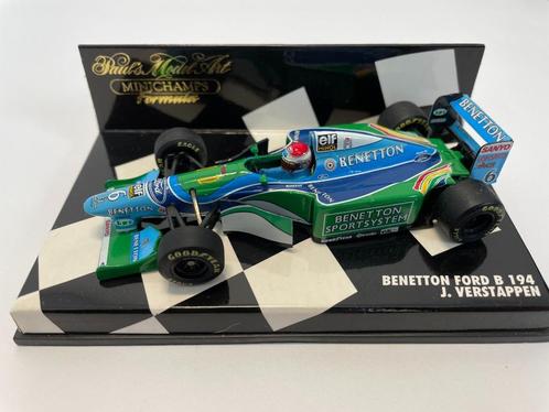 Benetton Ford B194 Jos Verstappen 1994, Verzamelen, Automerken, Motoren en Formule 1, Zo goed als nieuw, Auto's, Ophalen of Verzenden