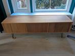 Houten TV meubel met Stijlvolle Poten, Ophalen of Verzenden, Zo goed als nieuw, Minder dan 100 cm, Modern