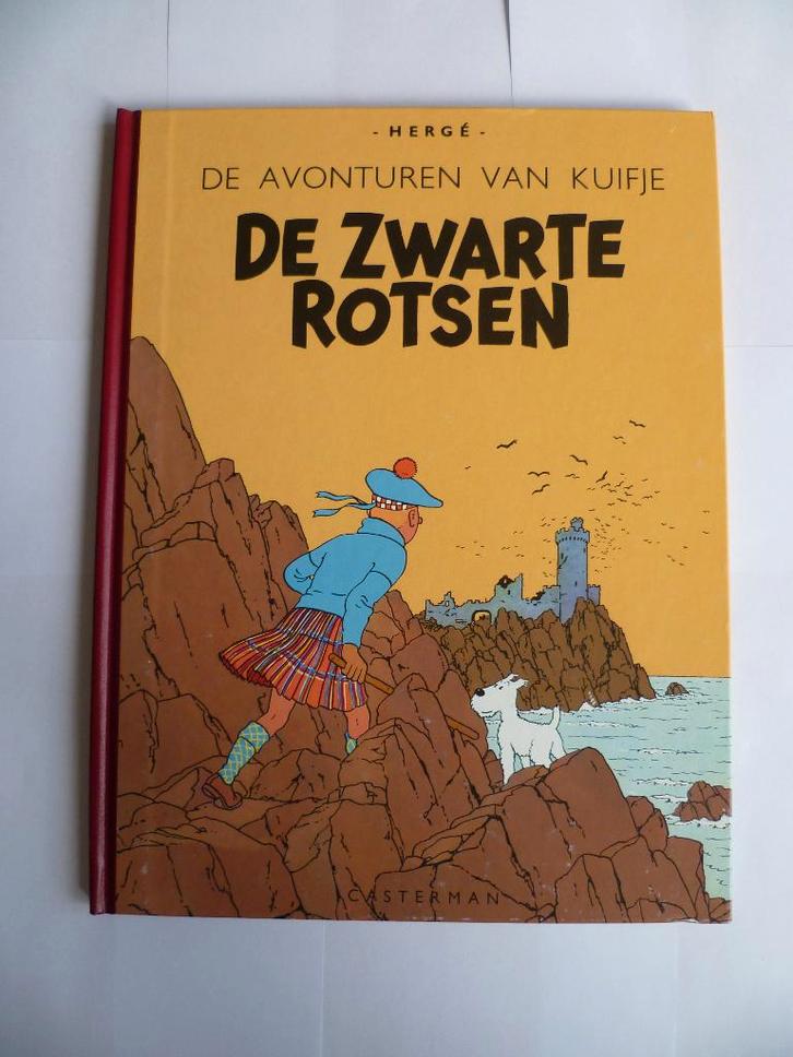 KUIFJE 1E DRUK FACSIMILE UITGAVE"DE ZWARTE ROTSEN"UIT 1996, Boeken, Stripboeken, Zo goed als nieuw, Eén stripboek, Ophalen of Verzenden