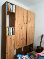 Zelfgemaakte houten kledingkast, Huis en Inrichting, Kasten | Kledingkasten, Ophalen, 100 tot 150 cm, Met hangruimte, Zo goed als nieuw