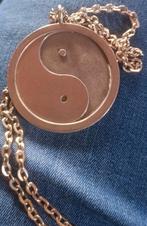 Jorgen Jensen Denmark Pewter Ying en Yang ketting eyecatcher, Ophalen of Verzenden, Overige materialen, Ketting