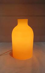 Vintage Frans design SCE lamp Blanca 1980s glas geel, Ophalen, Minder dan 50 cm, Vintage france design, Glas