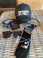 Security petten en accessoires | verkleden optocht, Ophalen of Verzenden, Zo goed als nieuw, Kostuum, Carnaval
