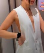 TikTok's Hottest Trend: Zara Vest You Need in Your Closet!, Maat 46/48 (XL) of groter, Nieuw, Ophalen of Verzenden, Wit