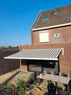 Elektrisch zonnescherm 4.80 x 3.00, Tuin en Terras, Zonneschermen, Ophalen, Zo goed als nieuw, Knikarmscherm, Elektrisch