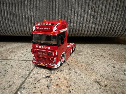 WSI Volvo FH4 Van der Heijden Transport, Hobby en Vrije tijd, Modelauto's | 1:50, Zo goed als nieuw, Bus of Vrachtwagen, Wsi, Ophalen of Verzenden