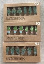 HOUT DECO 92-94 div CACTUS – BLADEREN FOTOCLIPS NIEUW, -, -, Overige typen, Nieuw