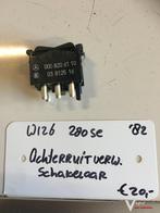 Mercedes w126 280SE 1982Achterruitverwarmingschakelaar, Gebruikt, -, -, Ophalen of Verzenden