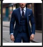 Stijlvol driedelig pak - Peaky Blinders look, Onbekend, Ophalen of Verzenden, Zo goed als nieuw, Maat 48/50 (M)