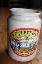 Conservenpot, gres, Engels, oud, Ophalen of Verzenden