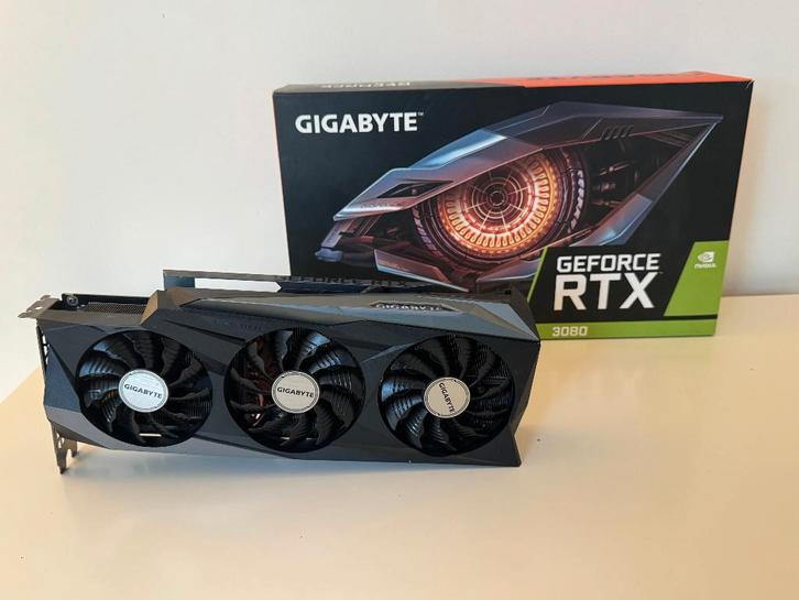 RTX 3080 Gigabyte OC 10G - Thermal Grizzly Kryonaut repaste, Computers en Software, Videokaarten, Zo goed als nieuw, Nvidia, PCI-Express 4.0