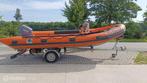 Zodiac | 550 SRMN | Yamaha | 50 pk | 4 takt| Powertrim, Watersport en Boten, Gebruikt, Zodiac, Benzine, Minder dan 70 pk