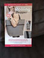 Rolling shopper tas koffer, Ophalen of Verzenden, Nieuw, Overige materialen, Wieltjes