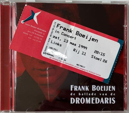 Frank Boeijen - De Ballade Van De Dromedaris (cd+ticket), Cd's en Dvd's, Cd's | Nederlandstalig, Gebruikt, Pop, Ophalen of Verzenden